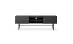 Best Selsey TV-Lowboard Schwarz