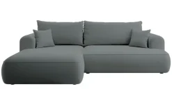 Best Selsey Ecksofa mit Schlaffunktion Dunkelgrau