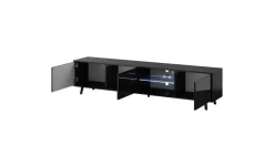 Discount Selsey TV-Lowboard Schwarz