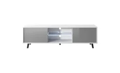 Discount Selsey TV-Lowboard Weiß,Grau