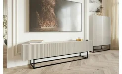 Best Selsey TV-Lowboard Schwarz