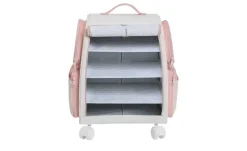 Hot Sitness X Rollcontainer Container Weiß,Rosa