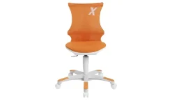 Best Sitness X KInder- und Jugenddrehstuhl Orange,Weiß