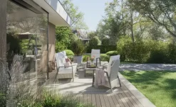 Loungesofa|Garten^3-Sitzer Sofa Bristol
