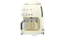 Discount smeg Kaffeeautomat DCF02CREU Creme,silberfarben