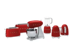 Hot smeg 4-Scheiben-Toaster TSF02RDEU Rot