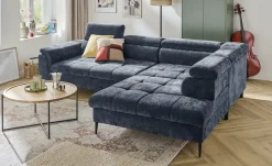Best Twist Ecksofa Denver Dunkelblau